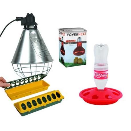 Kit inicial para cría de pollitos de primera edad N2