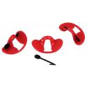 Gafas antipicaje pequeñas cerradas con aguja