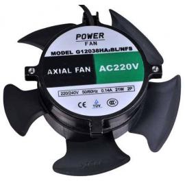 VENTILADOR 120x120x38 mm 230V AC SIN CARCASA SUCCION