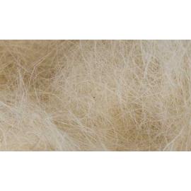 Material natural para nidos de Pelo de Cabra Blanco