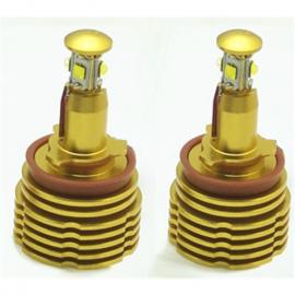 Pareja de lámparas LED BMW E39 Ojos Ángel 10W CAMBUS