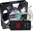 Kit para incubadoras Termostato AKO Resistencia y Ventilador de Bolas