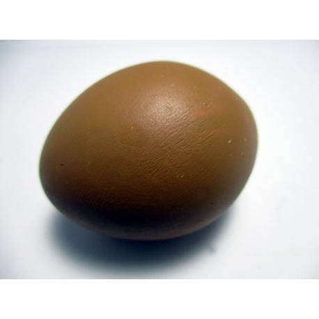 Huevo de Gallina Oscuro cerámico simulado