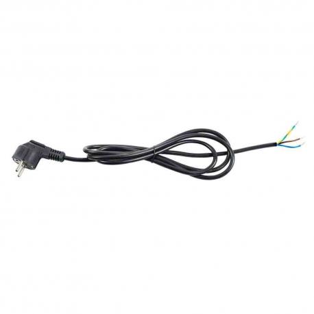 CABLE PARA ALIMENTACION FLEXIBLE DE 2x0,75 mm Y LONGITUD DE 2,2 metros
