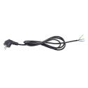 CABLE PARA ALIMENTACION FLEXIBLE DE 3x0,75 mm Y LONGITUD DE 1,8 metros