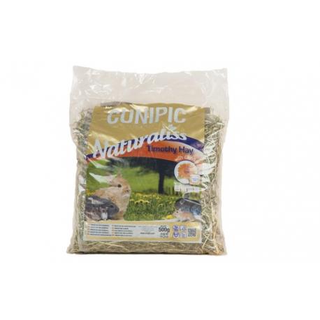 Heno Timothy con calendula para conejos Cunipic Naturaliss Timothy Hay with Calendula 500gr