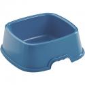 Comedero plástico cuadrado 0.75l para perro colores