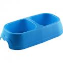 Comedero plástico redondo 0.4l para perro colores