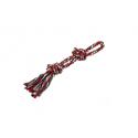 PET INTEREST Juguete para perro Cuerda Doble Algodón Multicolor 2 Nudos 63cm