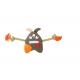 PET INTEREST Juguete para perro Peluche Monstruo loco 37x14 D