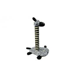 PET INTEREST RASCADOR PARA GATO CON BASE Y TORRE SIMULA ZEBRA