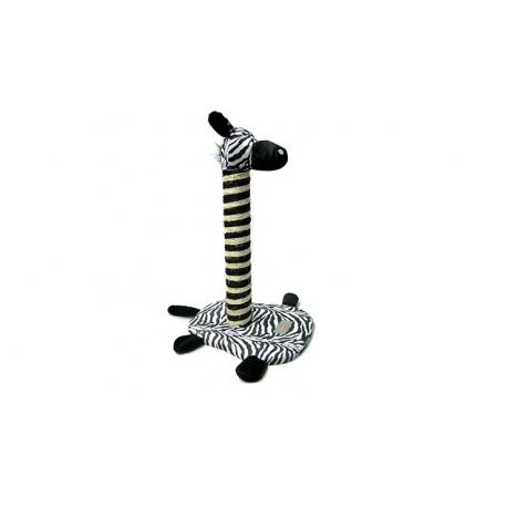 PET INTEREST RASCADOR PARA GATO CON BASE Y TORRE SIMULA ZEBRA