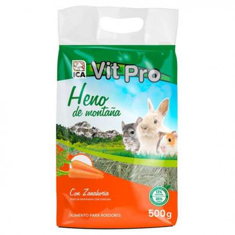 Heno de Montaña VIT PRO 500gr Con Zanahoria