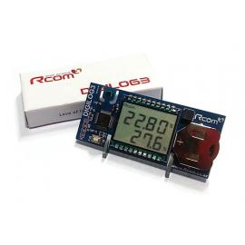 Termometro higrómetro Digital R-Com con panel