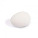 Huevo de gallina simulado en GOMA Modelo BLANCO