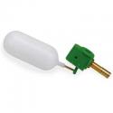 Flotador de plástico 120mm Boya para deposito de agua