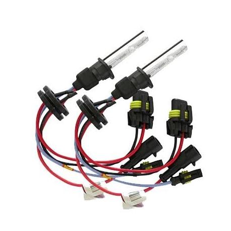 PAREJA DE LAMPARAS H9 REPUESTO KIT DE XENON 35W 6000K