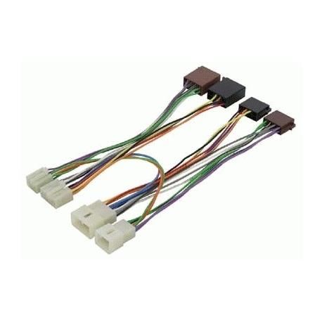 Cable adaptador conexión autoradios TOYOTA